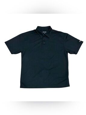 Top-Flite Black Performance Golf Polo Shirt Men’s Large Lightweight Athleisure
